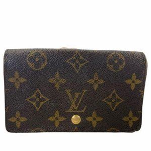 Authentic Louis Vuitton Wallet Porte Monnaie Billet Bifold Monogram LV Vintagte